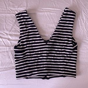 Armani Exchange crop top